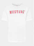 Mustang T-s&auml;rk Austin 1014695 Valge Regular Fit