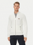 Aeronautica Militare Kardigan 262MA1664UL00409 Kreemjas Regular Fit