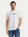 Tommy Hilfiger T-s&auml;rk Brand Love MW0MW44875 Valge Regular Fit