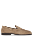 Tommy Hilfiger Lords kingad Flexible Slim Suede Loafer FM0FM05745 Beež