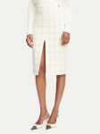 Elisabetta Franchi Pliiatsseelik GO-232-67E2-V440 Kreemjas Slim Fit