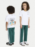 adidas Komplekti kuuluvad t-s&auml;rk ja p&uuml;ksid Pokemon KS7088 Valge Regular Fit
