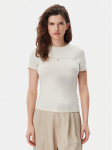 Tommy Jeans T-s&auml;rk Tonal Linear DW0DW20315 Beež Slim Fit XL