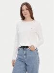 Tommy Hilfiger Kampsun WW0WW42050 Valge Regular Fit