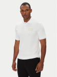 EA7 Emporio Armani Polo s&auml;rk 7M000300 AF13739 U0002 Valge Slim Fit