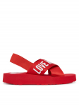 LOVE MOSCHINO Sandaalid JA16214G0MIX5500 Punane 38