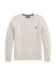 Polo Ralph Lauren Kampsun 323702674024 Valge Regular Fit S