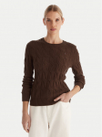 Tommy Hilfiger Kampsun WW0WW43586 Pruun Regular Fit