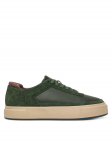 Calvin Klein Tossud Basket Cupsole Laceup Lth-Nu YM0YM01354 Roheline