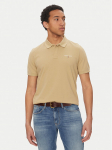 Tommy Jeans Polo s&auml;rk Linear DM0DM20914 Beež Regular Fit