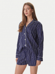 LAUREN RALPH LAUREN Pidžaama ILN12490 Tumesinine Regular Fit