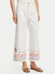 Weekend Max Mara K&uuml;lotid Adunco 2615131012 Valge Regular Fit 42
