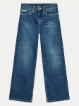 Calvin Klein Jeans Teksad IG0IG02608 Tumesinine Wide Leg