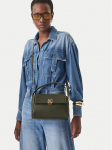 Calvin Klein K&auml;ekott Emblem Hw Pebble Shoulder Bag 25 LV04F3425G Roheline