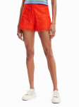 Desigual Riidest &scaron;ortsid Preston 23SWPW04 Oranž Regular Fit