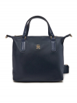 Tommy Hilfiger K&auml;ekott Poppy Th Small Tote AW0AW15640 Tumesinine