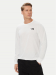 The North Face Pikkade varrukatega T-s&auml;rk Evolution Box Nse NF0A8B68 Valge Regular Fit