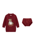 Guess Kootud kleit A6BK06 Z1316 Bordoopunane Regular Fit