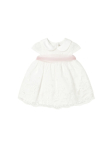 Mayoral Elegantne kleit 1889 Valge Regular Fit