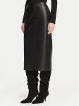 Marella Tehisnahast seelik 2623776022200 Must Regular Fit