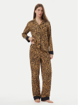 LAUREN RALPH LAUREN Pidžaama ILN72554 Pruun Regular Fit