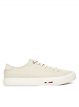 Tommy Hilfiger Tenniskingad Hi Vulc Street Canvas FM0FM05515 Beež
