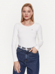 Tommy Hilfiger S&auml;rkpluus WW0WW38869 Valge Slim Fit S