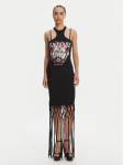 Versace Jeans Couture Igap&auml;evane kleit Logo Fringes 78HAOE01 CJ02E Must Regular Fit M