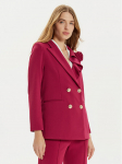 Rinascimento Pintsak CFC0121326003 Bordoopunane Regular Fit