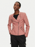 ONLY Tehisnahast jope Ava 15102997 Roosa Regular Fit