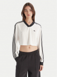 adidas S&auml;rkpluus adicolor Football Jacquard JV9740 Valge Loose Fit L