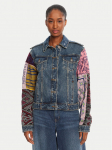 Desigual Teksajakk Etnic 25WWED14 V&auml;rviline Regular Fit S
