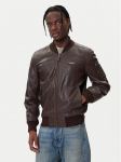 Aeronautica Militare Nahkjope 252PN0958UPL00305 Pruun Regular Fit