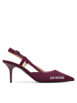 LOVE MOSCHINO K&otilde;rgete kontsadega JA10267G1NIMX55641 Bordoopunane 41