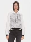 Liu Jo Sport Kampsun TF3209 MA63L Valge Regular Fit