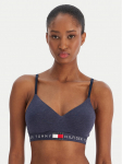 Tommy Hilfiger Bralette rinnahoidja UW0UW05715 Tumesinine