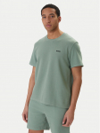 BOSS T-s&auml;rk Waffle 50535891 Roheline Regular Fit