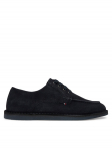 Tommy Hilfiger Poolsaapad Stitchdown Suede Derby FM0FM05841 Tumesinine