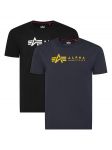 Alpha Industries T-s&auml;rkide komplekt Alpha Label 118534 V&auml;rviline Regular Fit