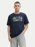 Jack & Jones T-s&auml;rk Ejeff Logo 12288536 Tumesinine Regular Fit M