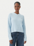 Tommy Hilfiger Kampsun WW0WW48433 Helesinine Regular Fit