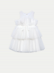 Abel & Lula Elegantne kleit 5036 Valge Regular Fit