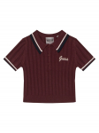 Guess Polo s&auml;rk J5BP01 Z1152 Bordoopunane Regular Fit