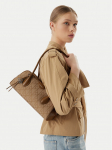Calvin Klein K&auml;ekott Emblem Trio Jacquard LV04F3744G Pruun
