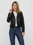 Vero Moda Tehisnahast jope Kerri 10228728 Must Regular Fit