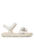 Geox Sandaalid J Sandal Haiti Girl J458ZD 000NF C0459 S Valge
