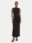 HUGO &Otilde;htune kleit Nastasiel 50554034 Must Slim Fit