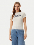 Tommy Jeans T-s&auml;rk Essential DW0DW19447 Beež Slim Fit