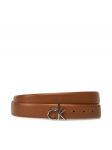 Calvin Klein Naiste p&uuml;ksirihm Ck Buckle Belt 3.0_Smooth K60K613156 Pruun 65