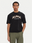Alpha Industries T-s&auml;rk College 146501 Must Relaxed Fit L